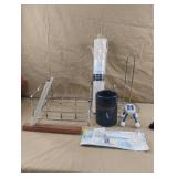 Rubber Bath Mat, paper towel holder and more