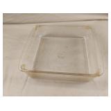 Pyrex square glass baking dish
