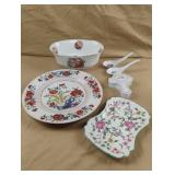 Vintage porcelain decor