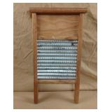 Vintage small decorative washboard