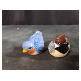 Mini bird salt and pepper shaker set