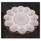 Vintage Anchor Hocking Fire-King milk glass