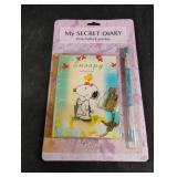 Snoopy My Secret Diary