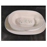 vintage Fascino by Yamaka oval stoneware serving