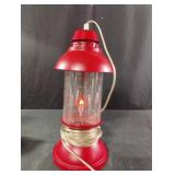 Woolrich metal electric lantern. Works