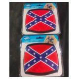 Rebel Flag fabric face masks. 3 total