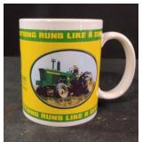 John Deere collectible mug