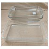 Glass baking dishes. 2qt and 3qt