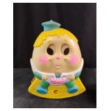 vintage Mattel Humpty Dumpty Musical Crib Rail