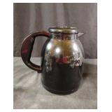 vintage black thermal coffee carafe