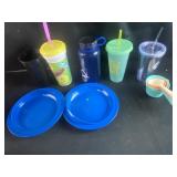 Cups and plates
