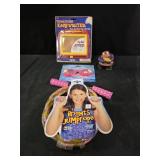Jump rope, goggles, easy writer, lilo and stitch