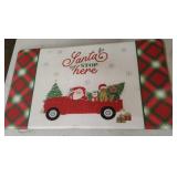 Christmas floor mat 29 x 17
