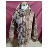 Froggy Toggs waterproof camo hunting jacket. Size