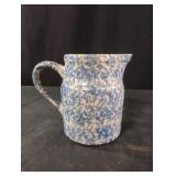 Blue Sponge pitcher by Workshop Gerald Henn