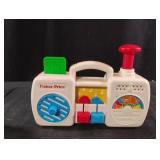 vintage Fisher-Price #1161 Musical Boom Box