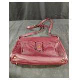 Vintage Agner burgandy purse