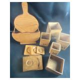 Wooden kitchen decor