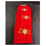 Christmas Joy towel set