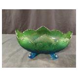 Vintage Jeanette Lombardi Flash Blue Green Ombre
