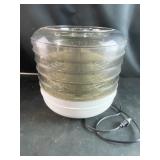 Five shelved plastic dehydrator