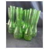 Green Vases