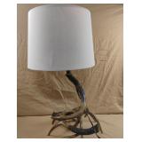 Deer Antler Table Lamp Rustic Cabin Lodge