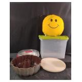 Bundt cake pan, lazy Susan and more .....