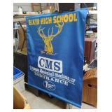 Elkin High School fabric sign.