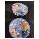 Tabletops Unlimited Mista pattern bowls. Set of 4