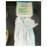 Memory foam pillow and robe