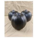 Decorative plastic pumpkins