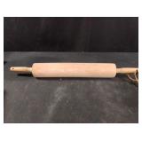 Wood rolling pin. 20" long