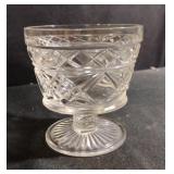 12 Vintage Hazel Atlas Glass Big Top Peanut Butter