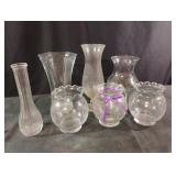Glass vases