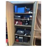 Metal cabinet 36w77t24d  no contents cabinet only