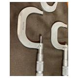 Brown & Sharpe Micrometers W/box