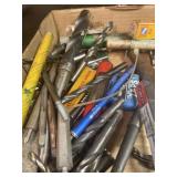 Drill bits lot and assorted