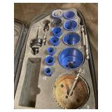 Irwin hole saw kit