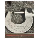 Brown & Sharpe micrometer