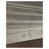 Feeler gauges paper charts and others