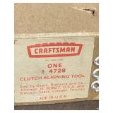 Craftsman Clutch aligning tool 4728