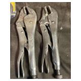 Vise grip lot "6"
