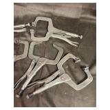 Vise grip lot "6"