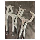 Vise grip lot "6"