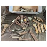 Milling tools and acetylene torch lead