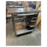 Rolling carton wheels  with 2 pieces steel 2