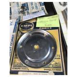 VW chrome sump plate ho pin kit exhaust port