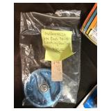 74-79 VW gas cap oil sump backing cover smoke mad