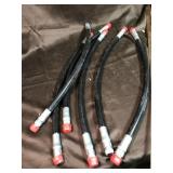 6 hoses 1/2" 3500 psi 26"